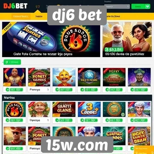 Análise das ofertas de jogos no site dj6 bet